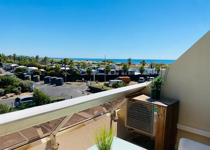 Appartement Camp Naturiste Vue Mer, Le Gilyves Cocooning